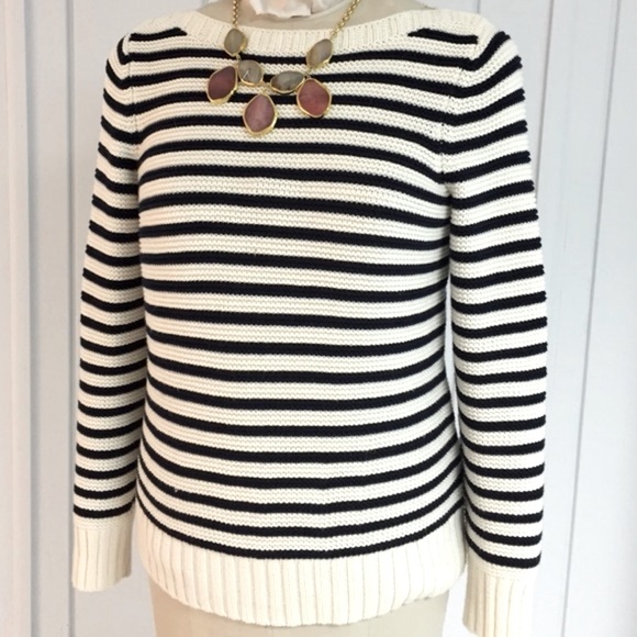 Talbots Sweaters - TALBOTS Knit Stripes Sweater NWT